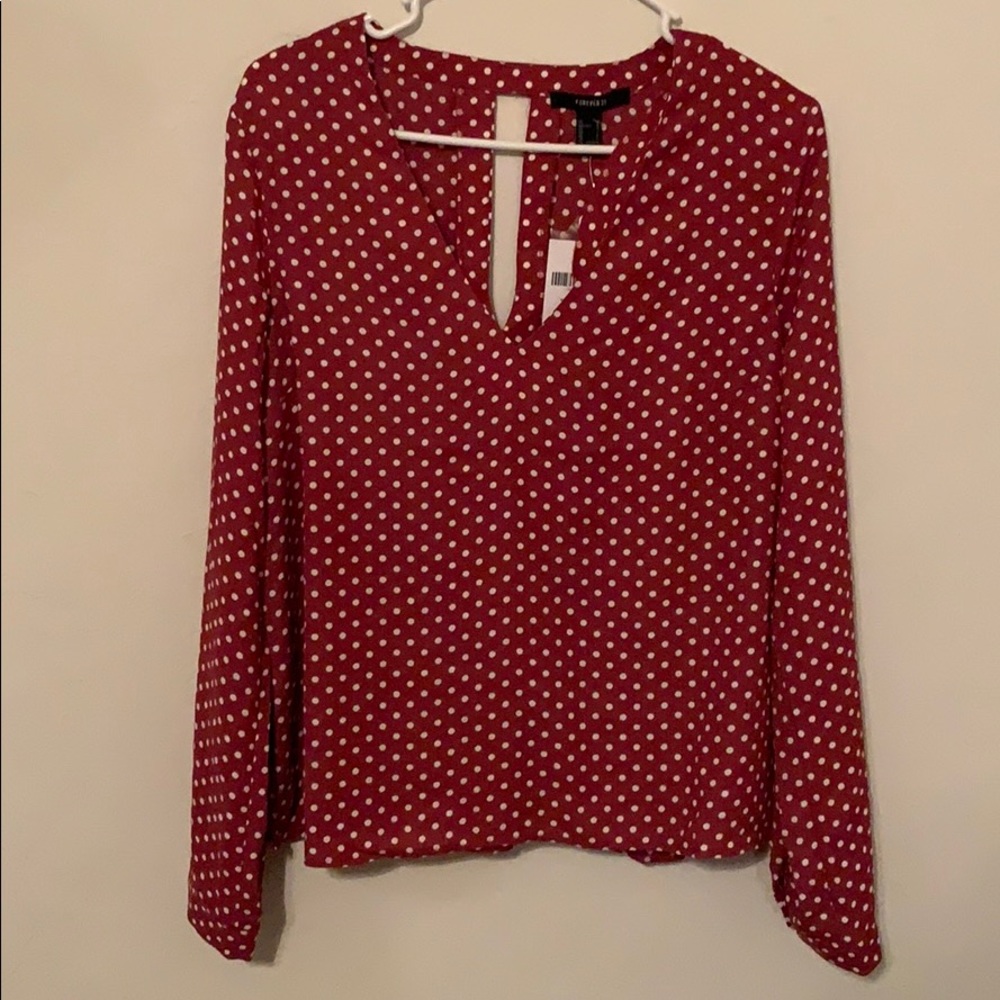Forever 21 Long Sleeve Blouse